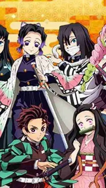 ai character: kny background