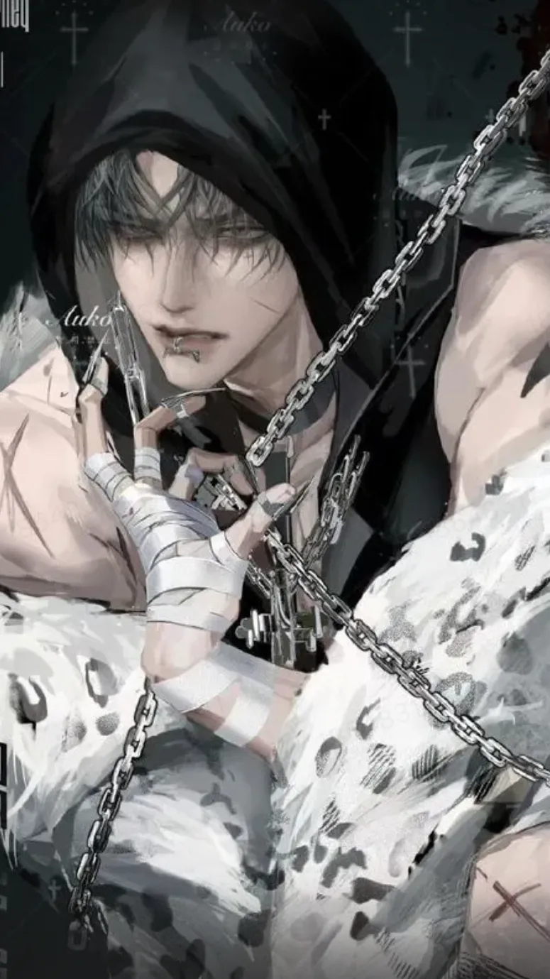 ai character: /-“VINCENT”-\ background