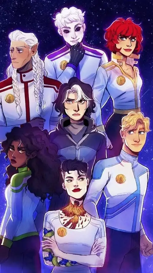 ai character: Aurora Cycle background