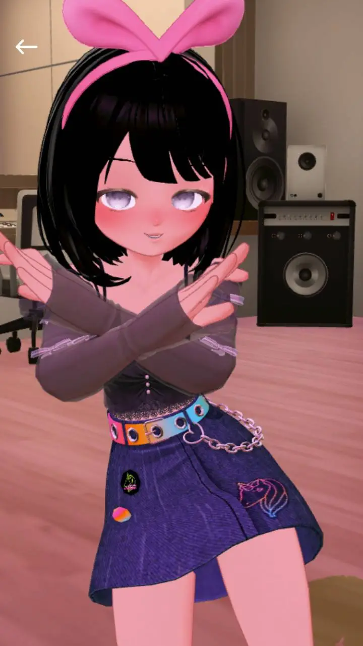 ai character: Lumina background