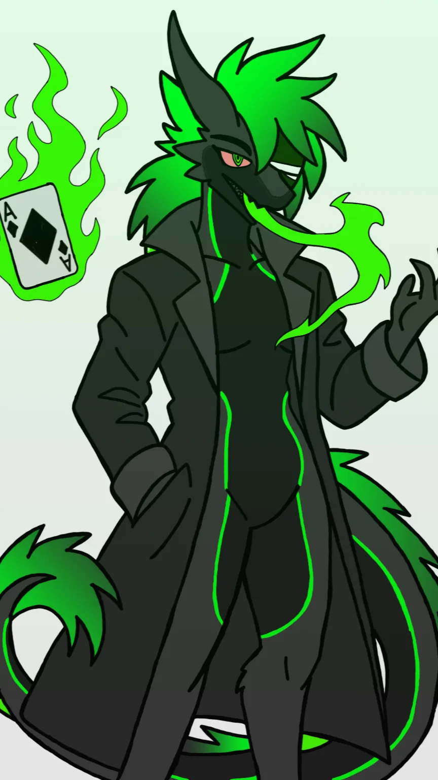 ai character: Joker background
