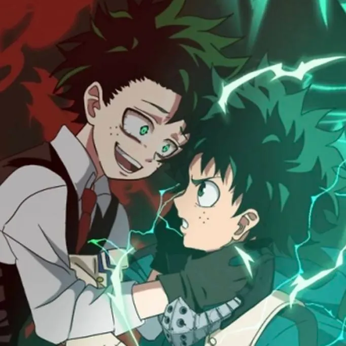 chat with ai character: Deku vs. v deku