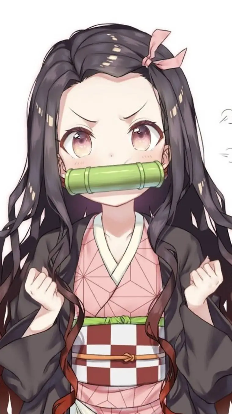 ai character: Nezuko Kamado background