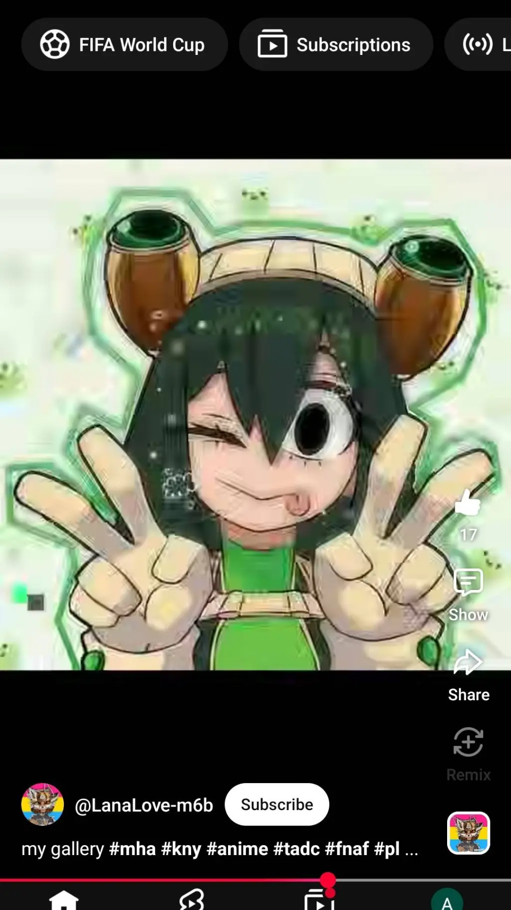ai character:  friendship mha  background