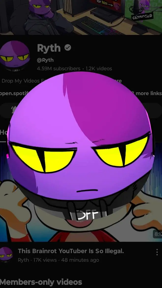 ai character: RYTH background