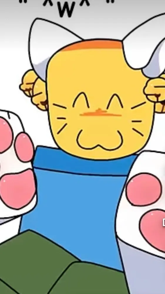 ai character: Nooby the noobcat background