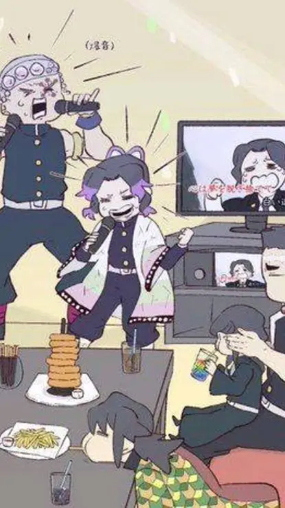 ai character: D.S. Sleepover background