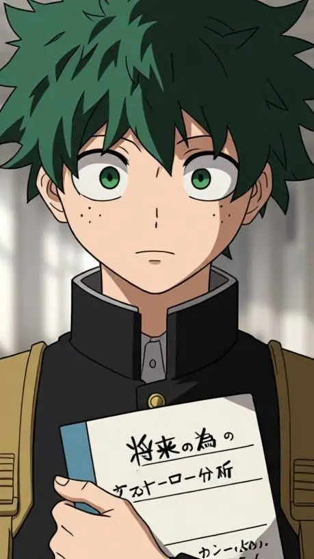 ai character: Izuku Midoriya background