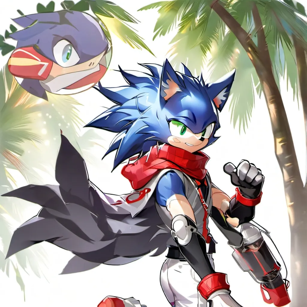 chat with ai character: Sonic Fight???