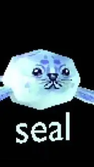 ai character: it's a seal ! background