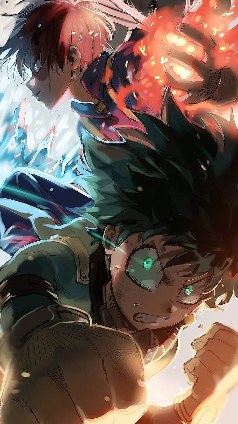 ai character: MHA box background