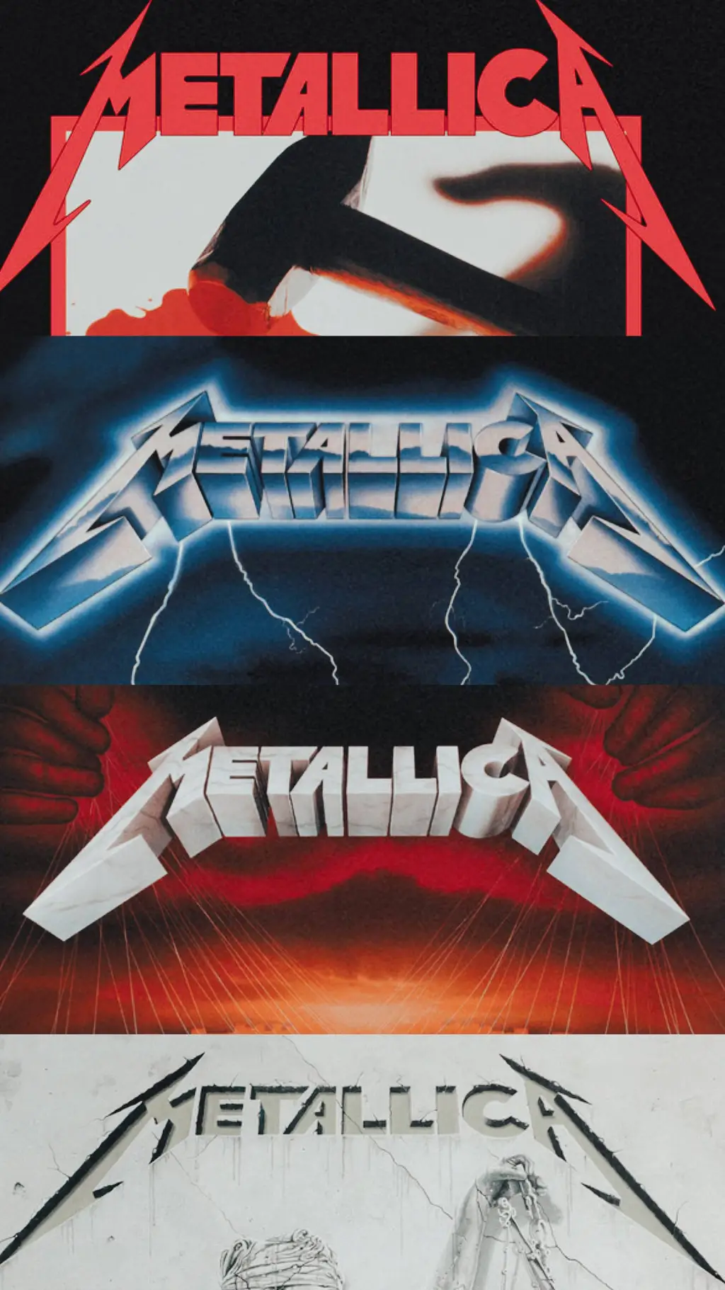 ai character: METALLICA  background