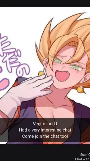ai character: vegito background