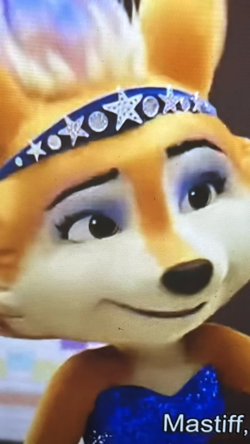 ai character: Lil foxy  background