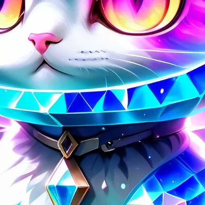 chat with ai character: Galaxy cat