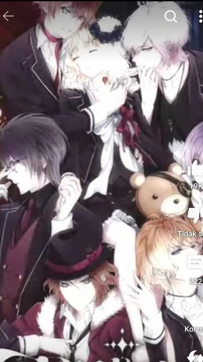 ai character: Diabolik lovers  background