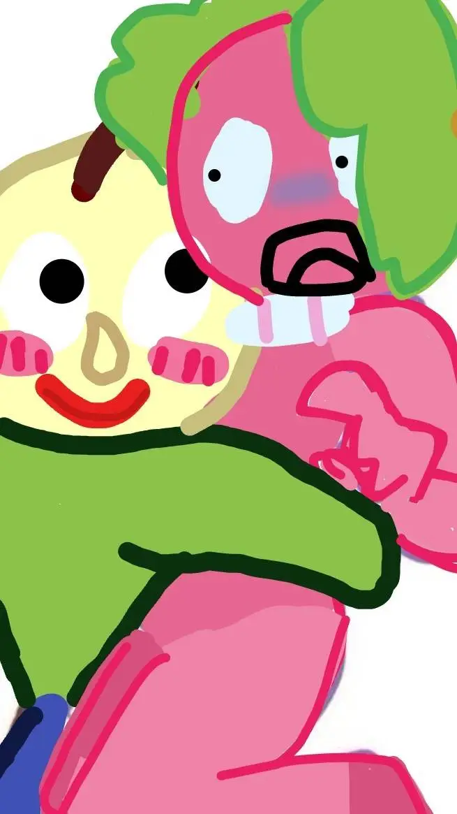 ai character: baldi and sprout background