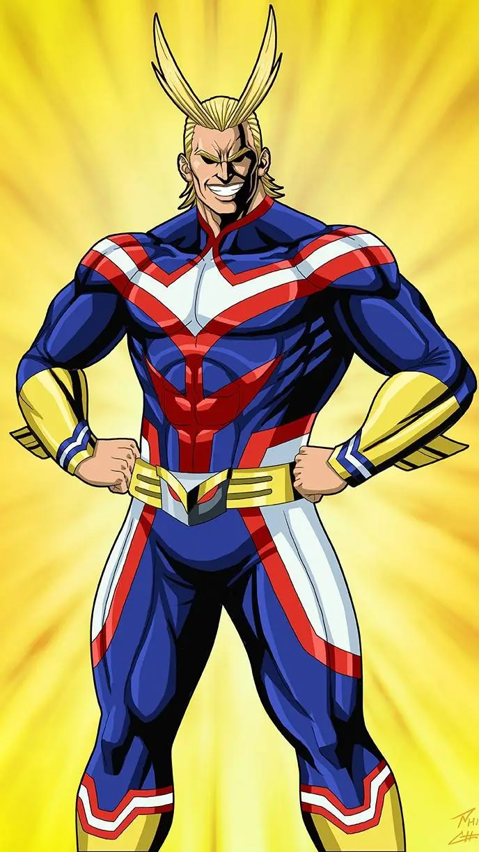 ai character: All Might background