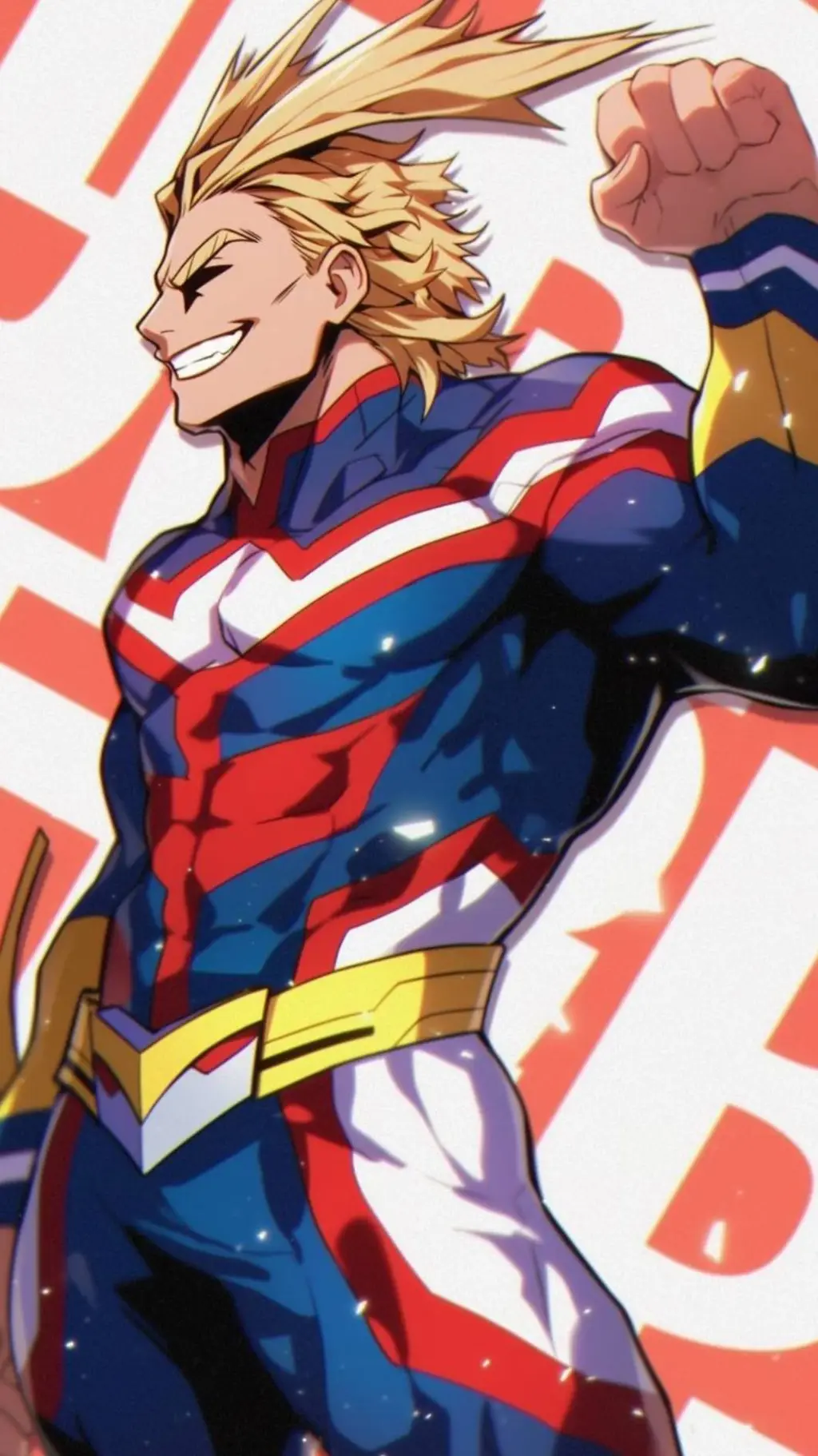 ai character: All Might background