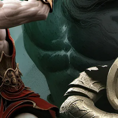 chat with ai character: God at war