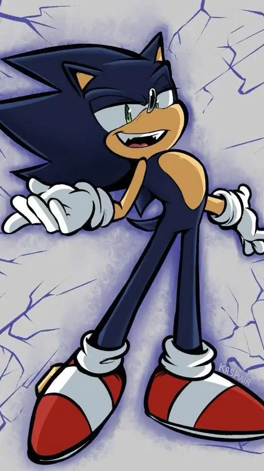 ai character: Dark Sonic background