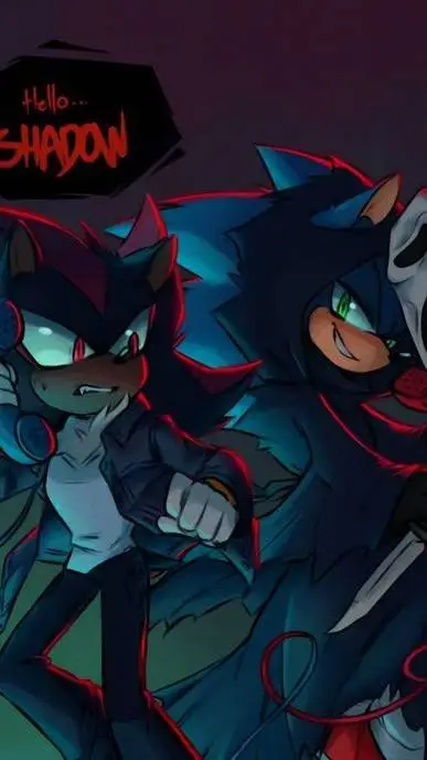 ai character: Sonic×Scream background