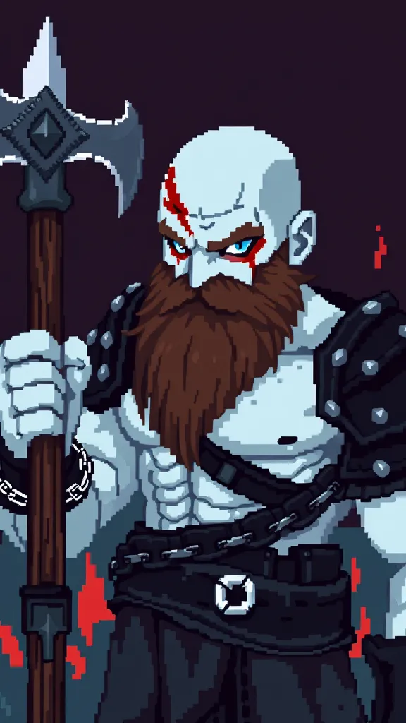 ai character: God Of War background