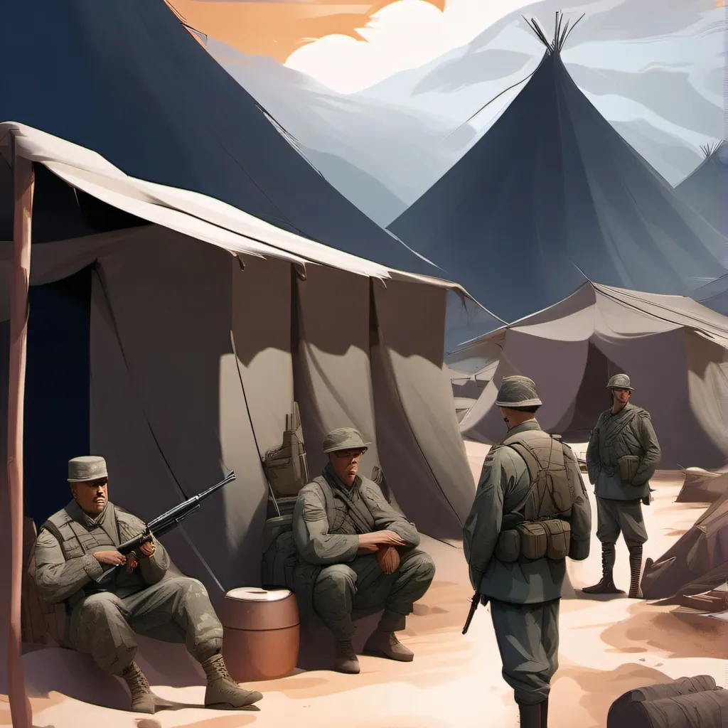 chat with ai character: military power