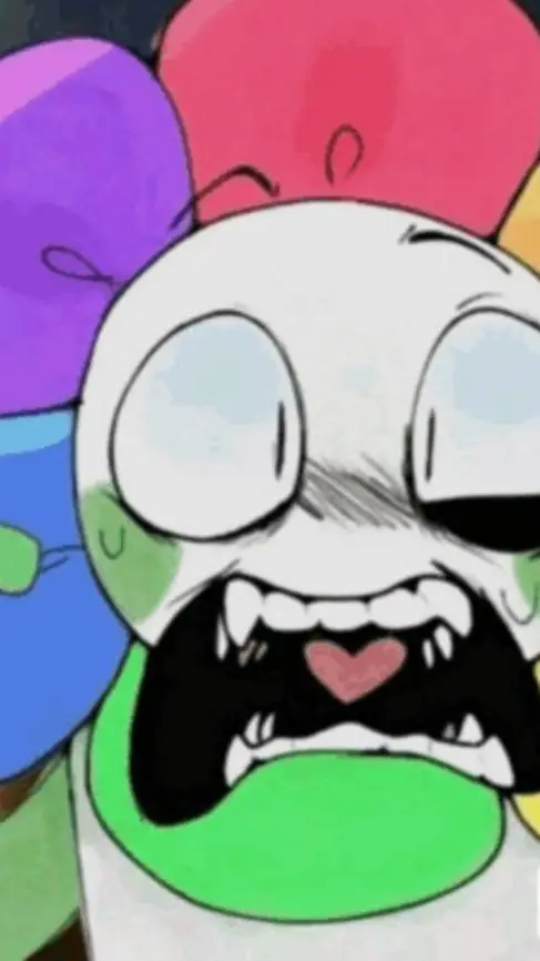 ai character: Dandys world CREEP background