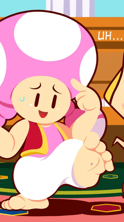 ai character: Giant Toadette background