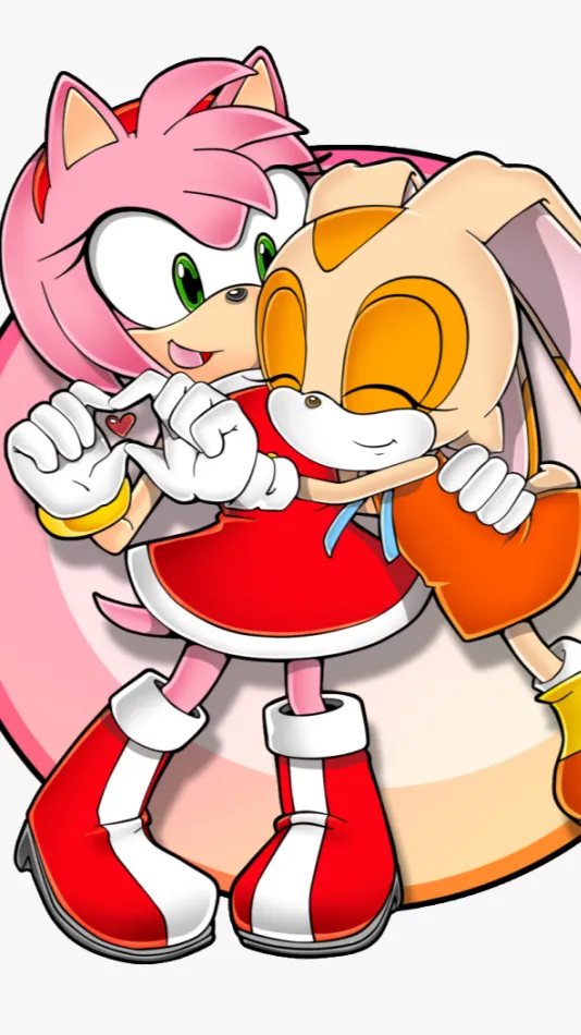 ai character: Giant Cream & Amy background