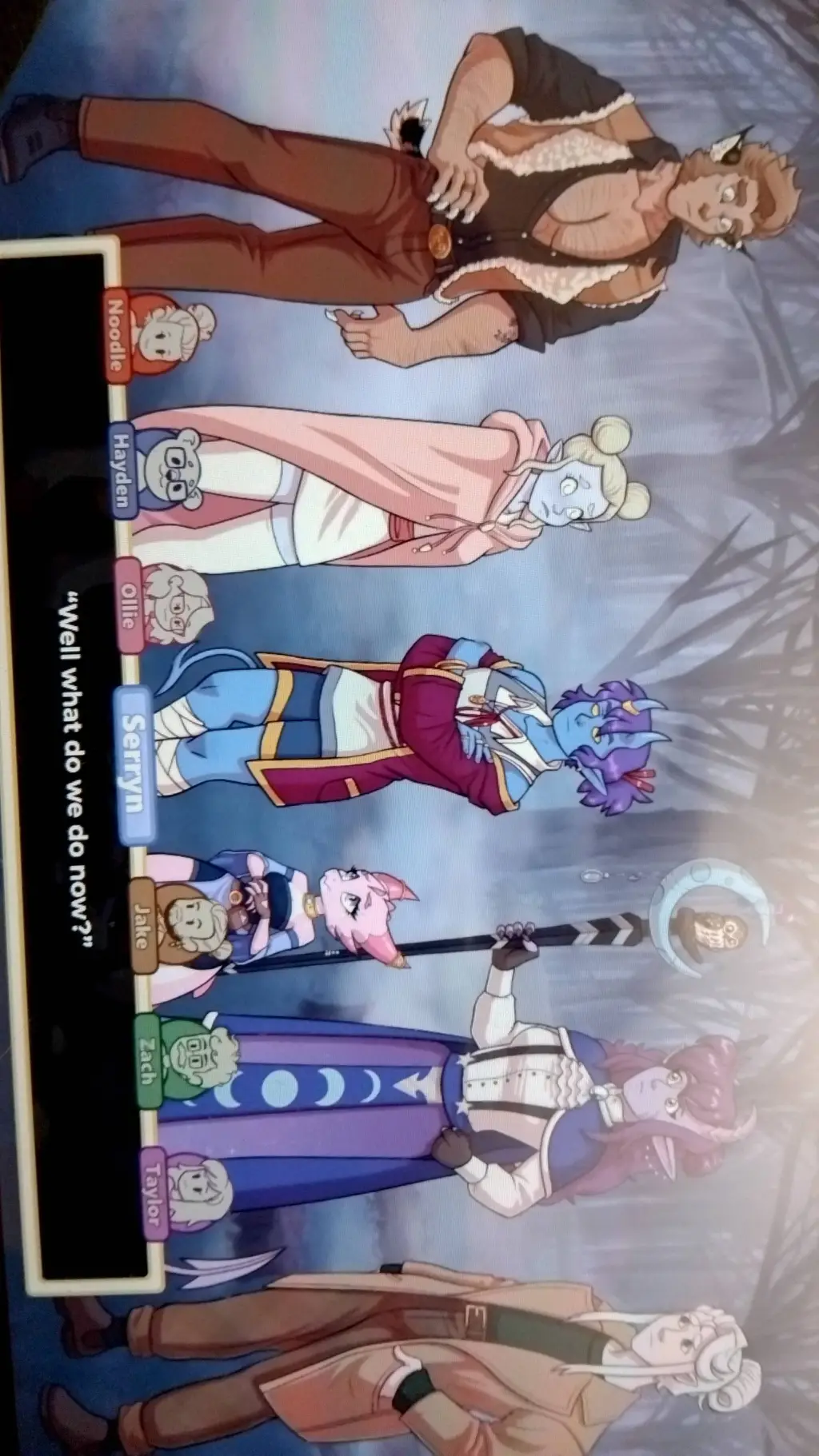 ai character: Curse of Stradh background