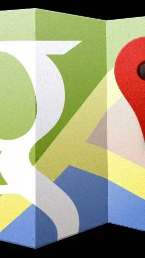 ai character: Google Maps Old background