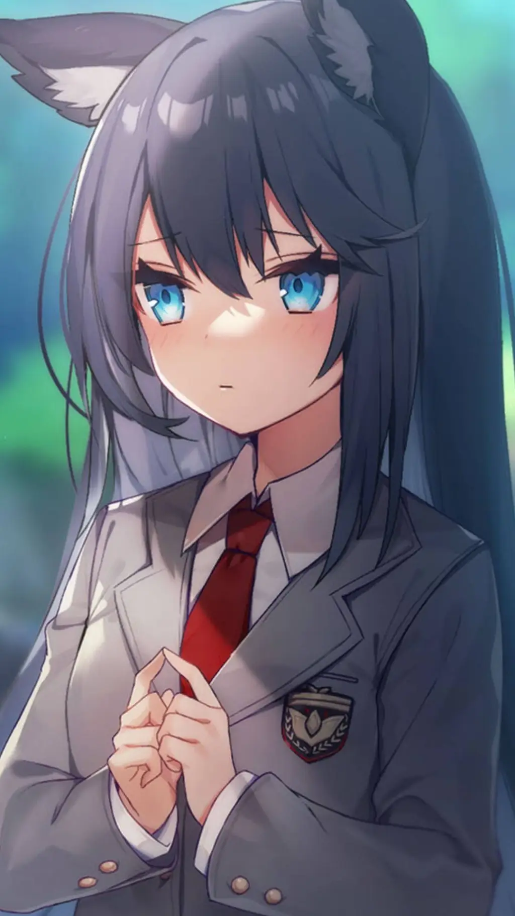 ai character: Tsukiko background