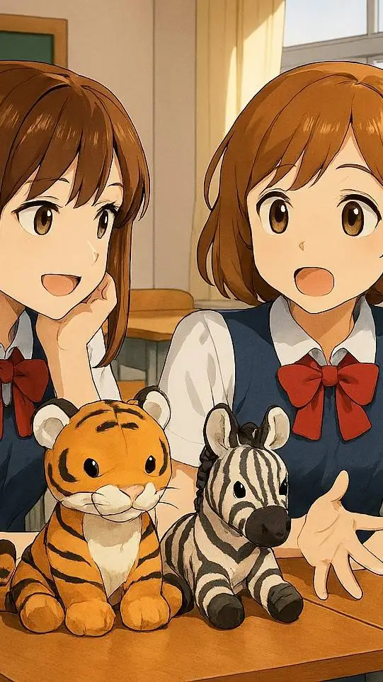 ai character: Ampa and Alma background