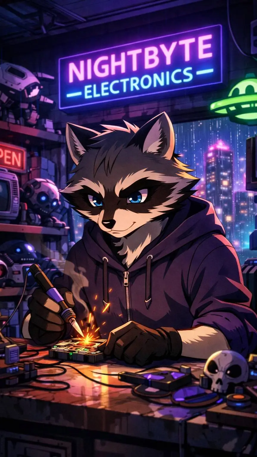 ai character: Renny  Delago background