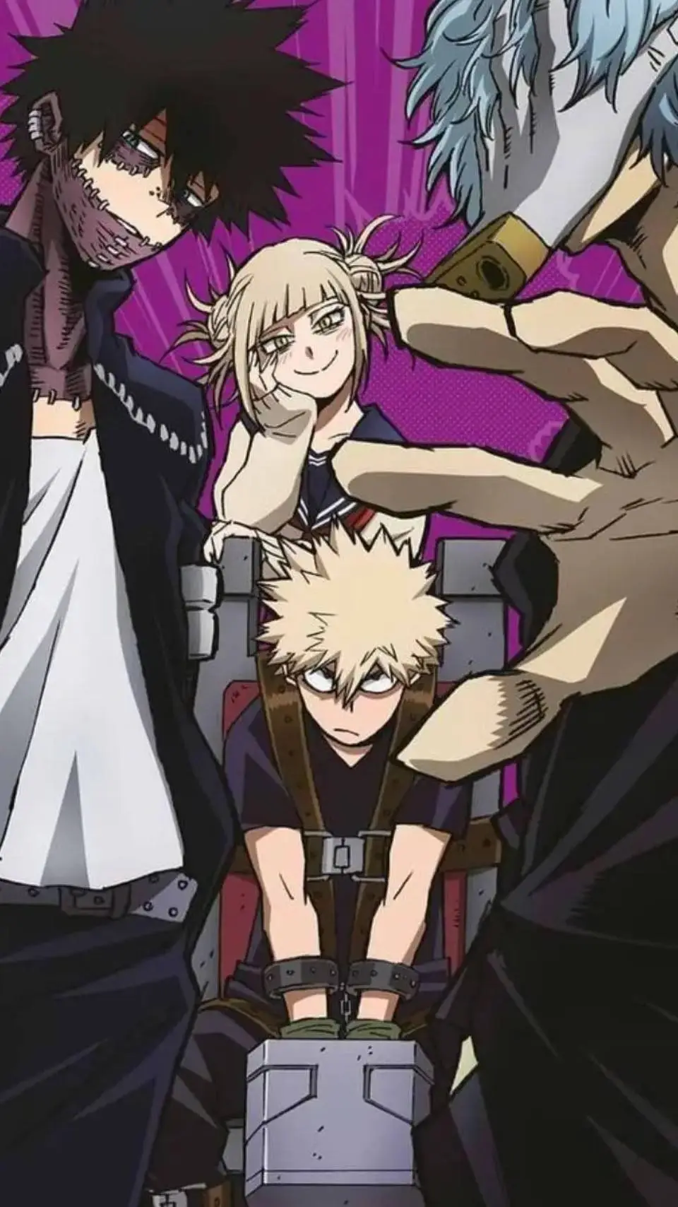 ai character: mha final war. background