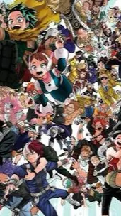 ai character: Mha beach class 1A background