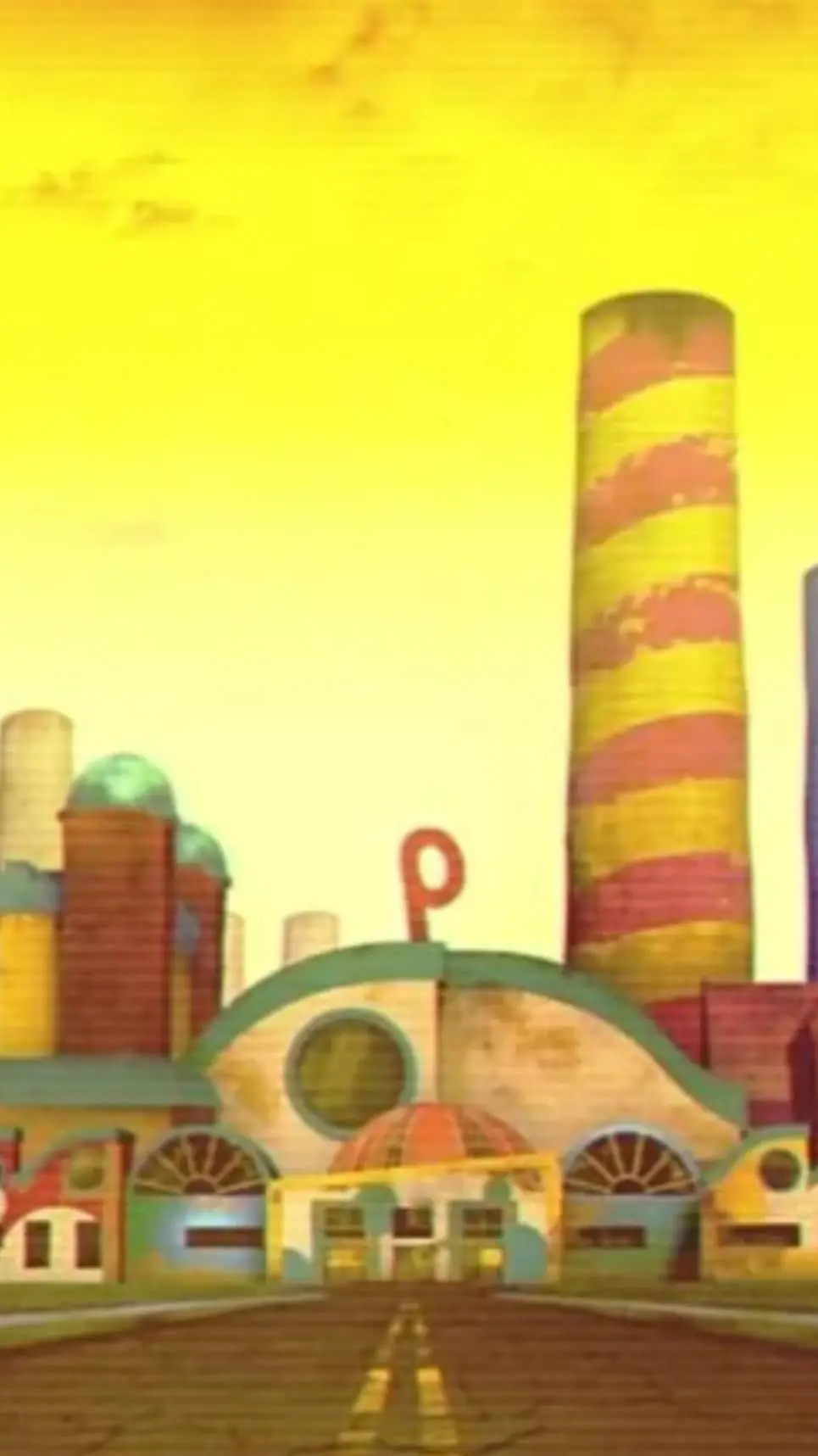 ai character: playtime factory background