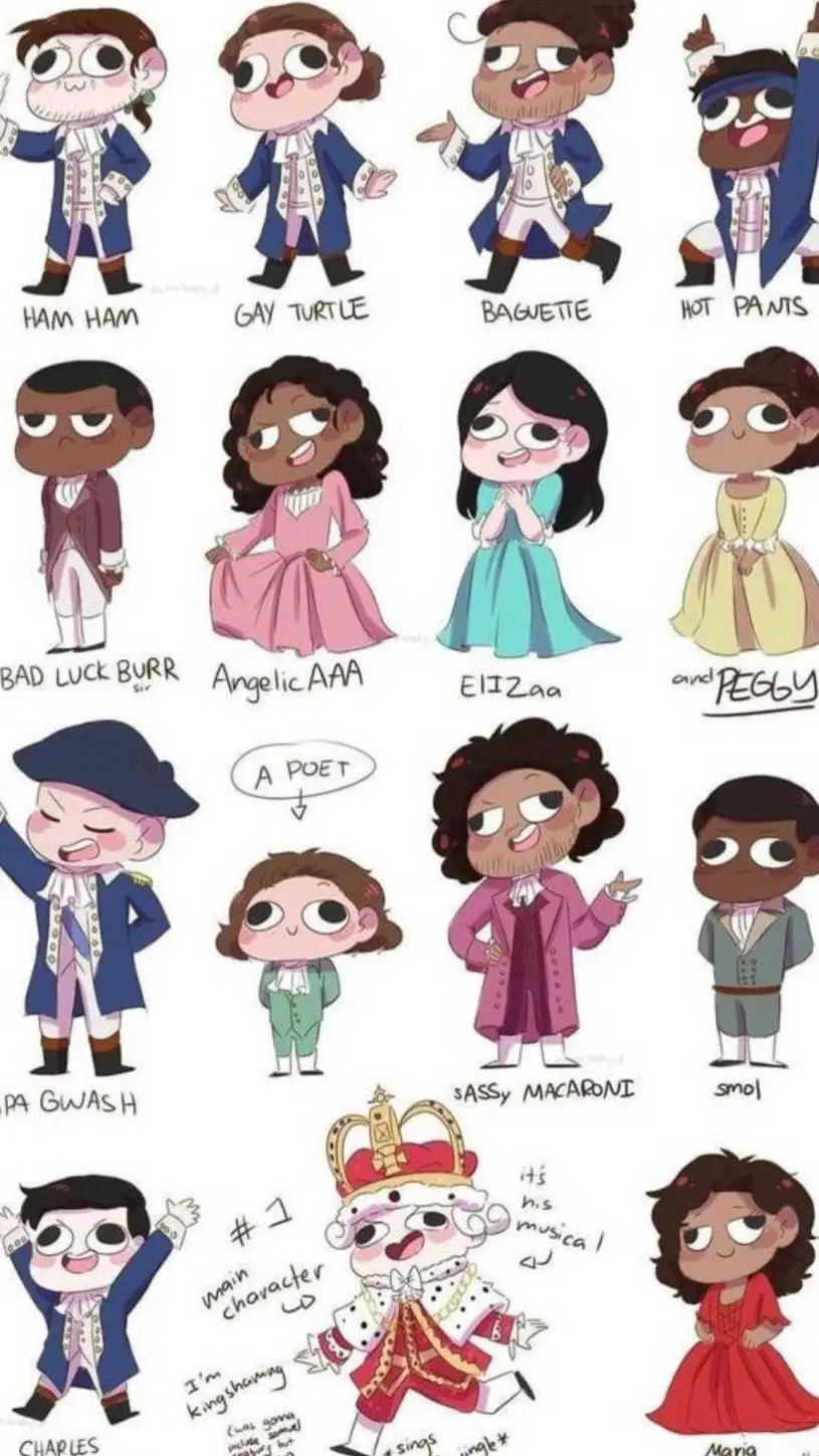 ai character: Hamilton! background