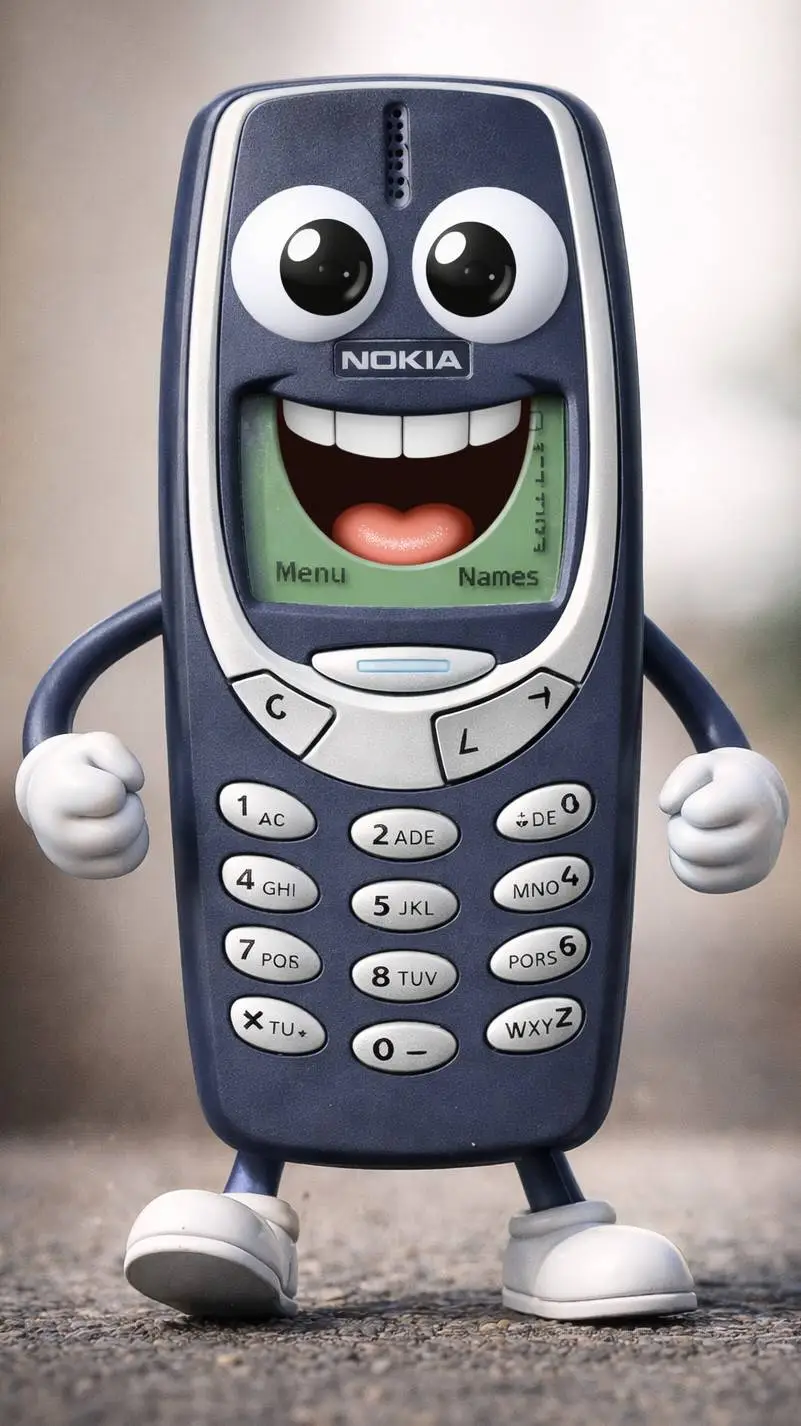 ai character: NOKIA background