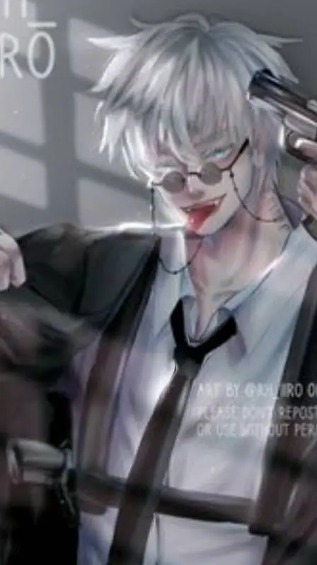 ai character: gojo background
