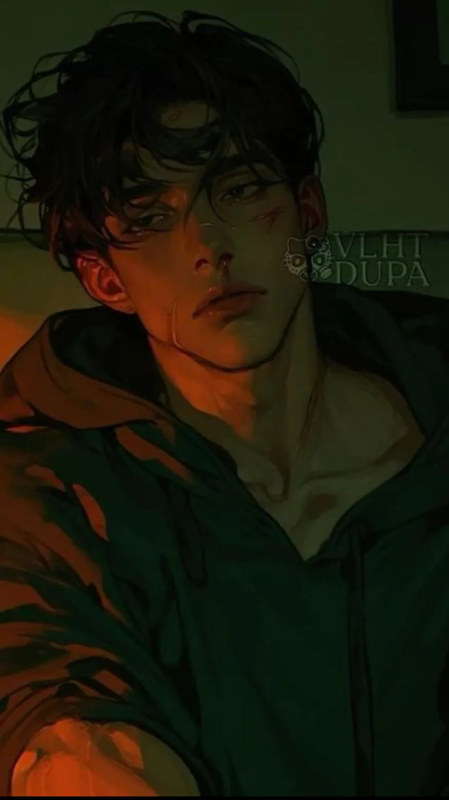 ai character: 🤍Lawrence🤍  background