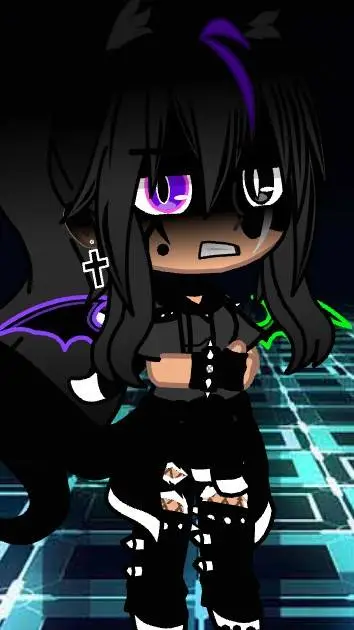 ai character: shadow wolf  background