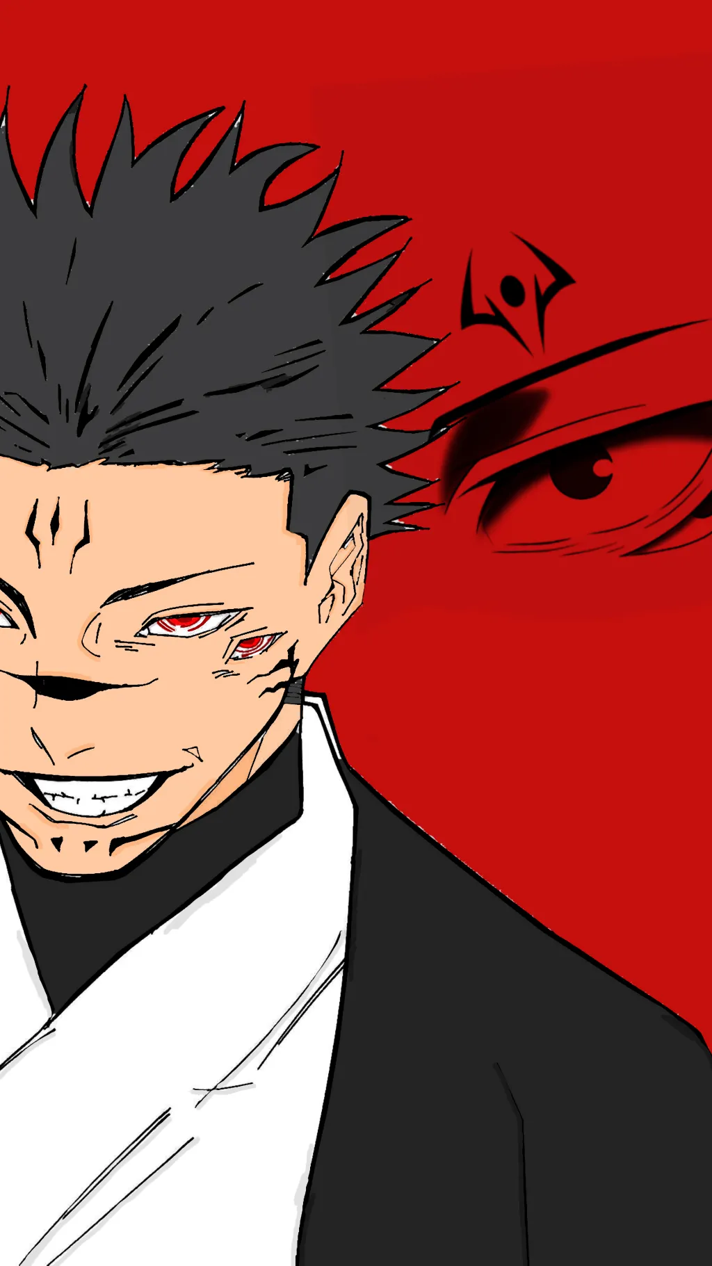 ai character: Sukuna  background