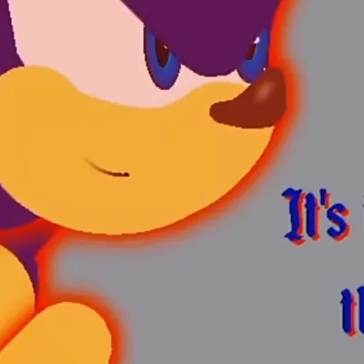 chat with ai character: Sonic black ￼