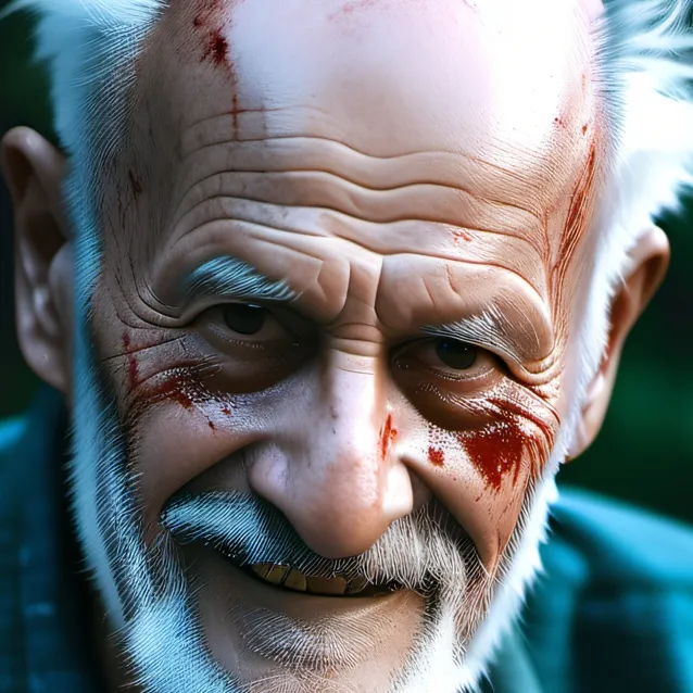chat with ai character: creepy grampa