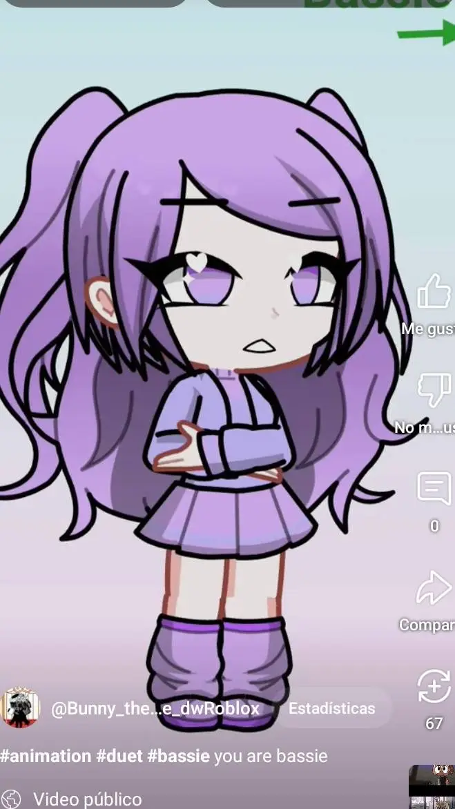 ai character: bunny background