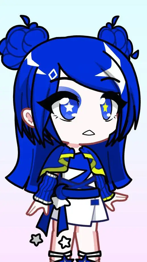 ai character: moon background
