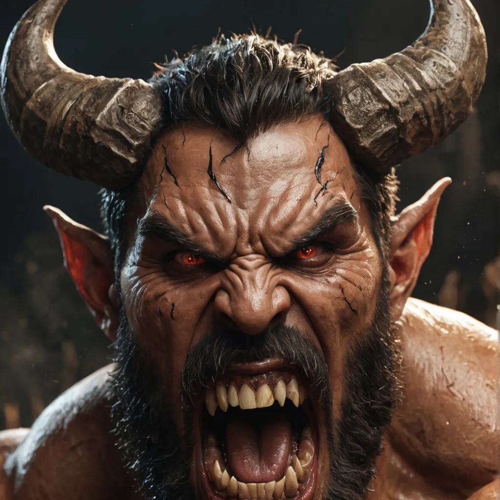 chat with ai character: Hungry evil demon 
